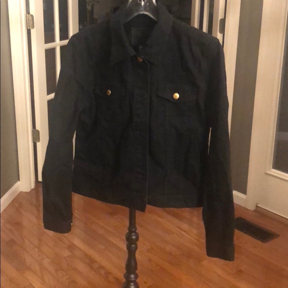 Ralph Lauren Black Ladies Jean Jacket